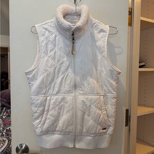 Prana Cream Fleece Vest